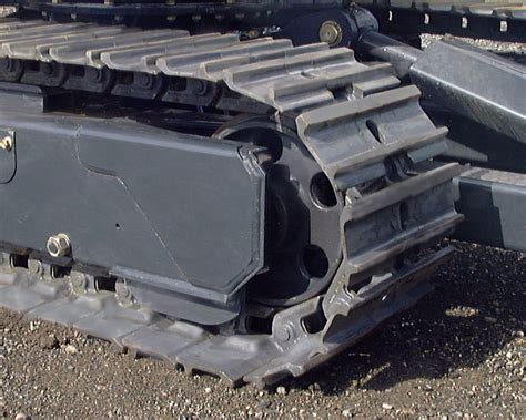 mini excavator track pads|excavator steel track pads.